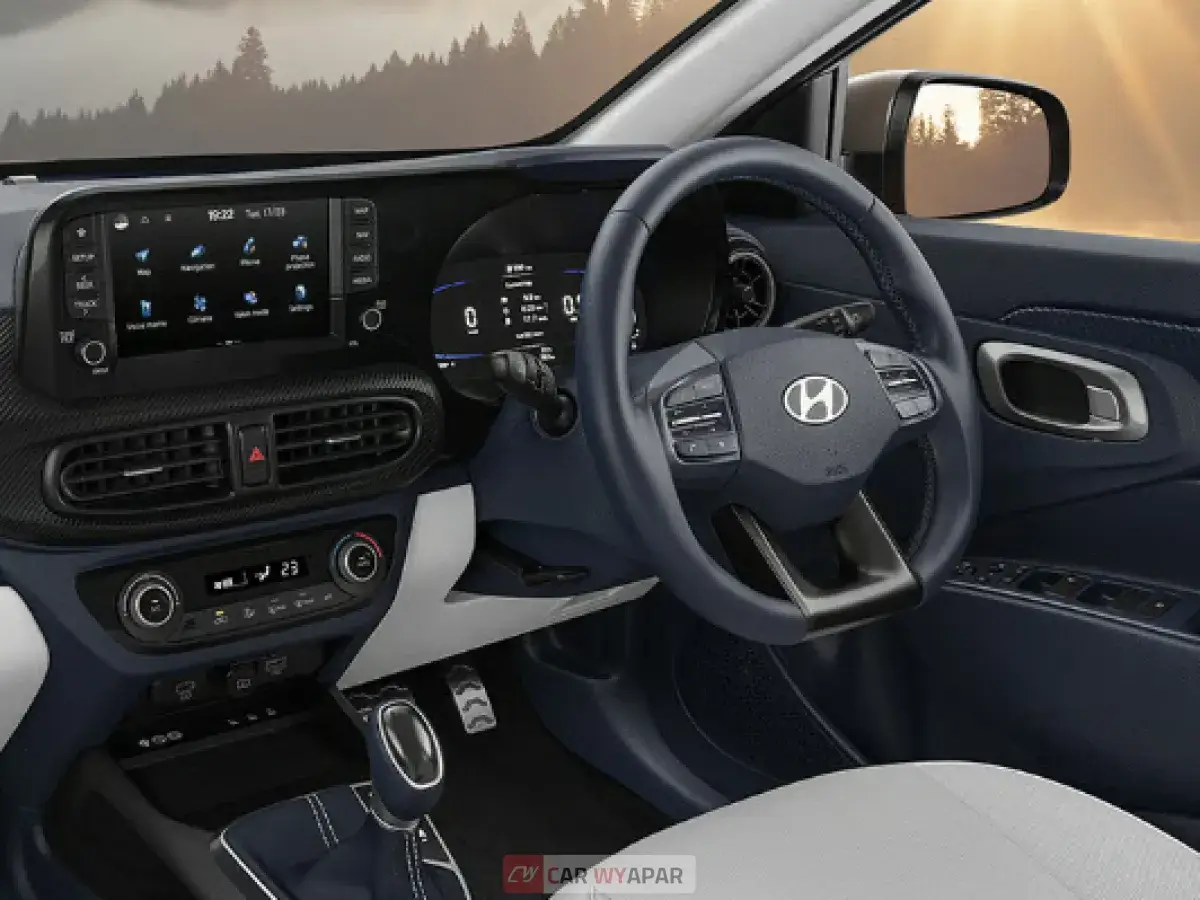 Ergonomic driver cockpit.